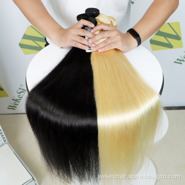 100% Human Hair Virgin Best Selling Hair Silky Straight Sample Human Remy Weave Cuticle Aligned Raw Hair Bundles